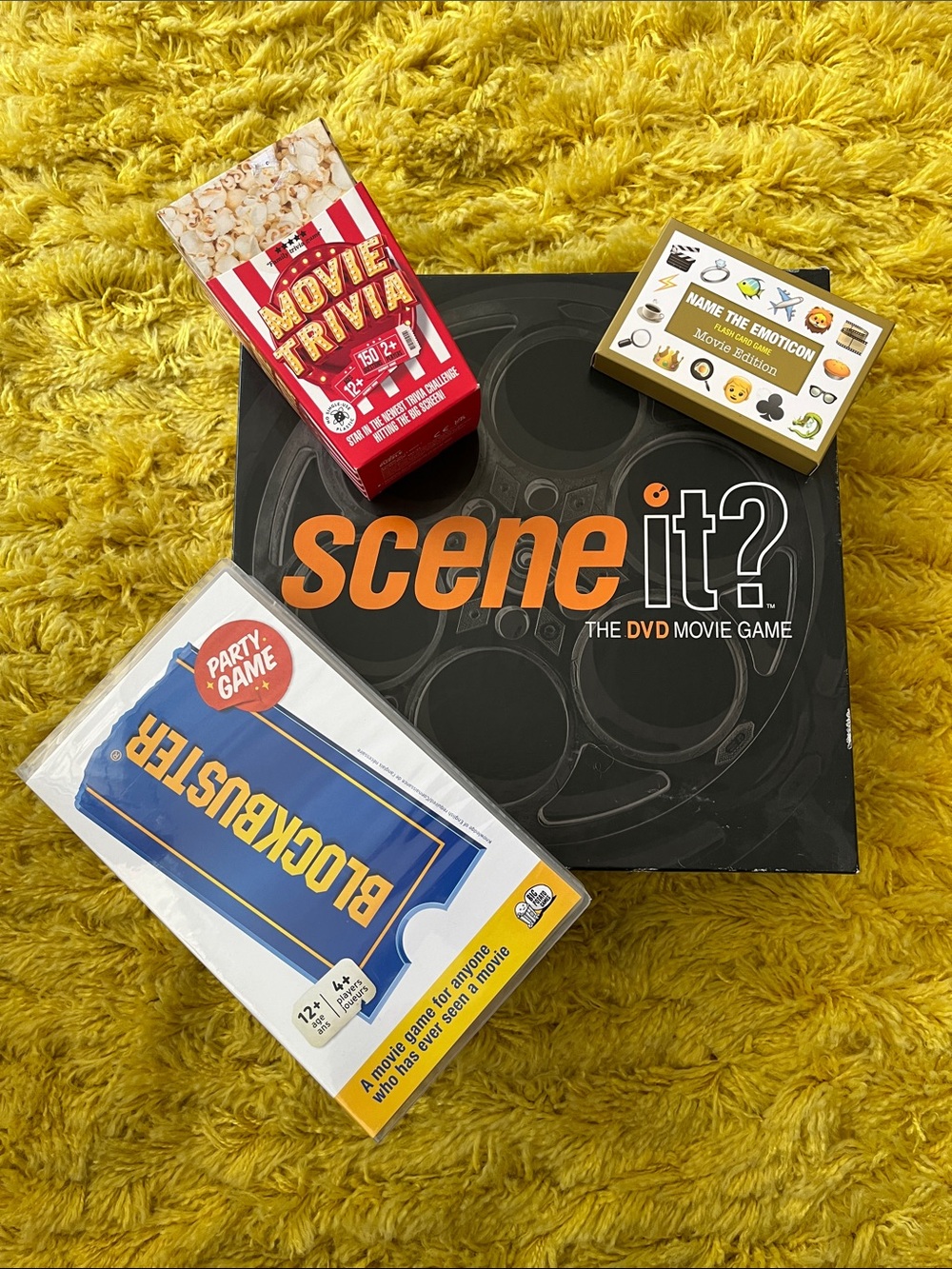 4 Movie Trivia Game Bundle